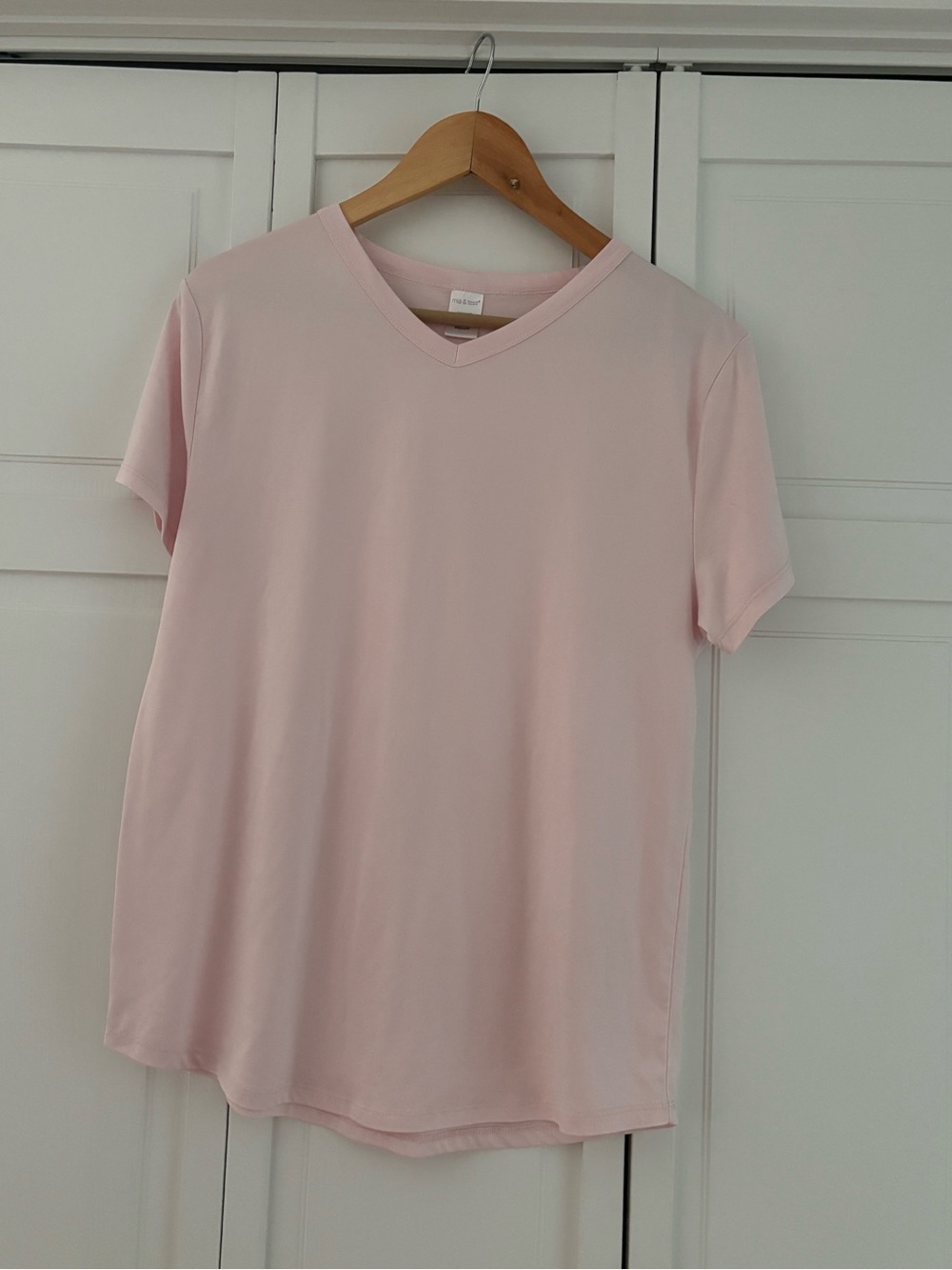 Baby Pink V Neck